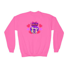 Load image into Gallery viewer, Repticon Youth Crewneck Sweatshirt w/ Valentine Crested Geckos
