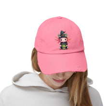 Load image into Gallery viewer, Repticon Unisex Distressed Cap w/ Axolotl
