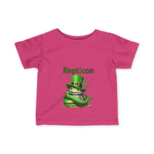Load image into Gallery viewer, Repticon Infant Fine Jersey Tee w/ Snake
