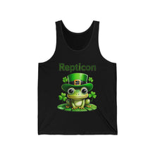 Load image into Gallery viewer, Repticon Unisex Jersey Tank w/ Frog
