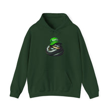 Load image into Gallery viewer, Repticon Men&#39;s Heavy Blend™ Hooded Sweatshirt w/ Black Snake
