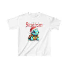 Load image into Gallery viewer, Repticon Kids Heavy Cotton™ Tee w/ Tortoise Santa
