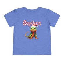 Load image into Gallery viewer, Repticon Toddler Short Sleeve Tee w/ Lizard Santa
