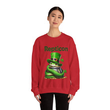 Load image into Gallery viewer, Repticon Unisex Heavy Blend™ Crewneck Sweatshirt w/ Snake
