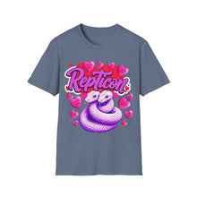 Load image into Gallery viewer, Repticon Unisex Softstyle T-Shirt w/ Valentine Snakes
