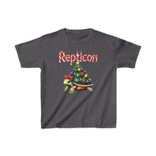Load image into Gallery viewer, Repticon Kids Heavy Cotton™ Tee w/ Tortoise Christmas Tree
