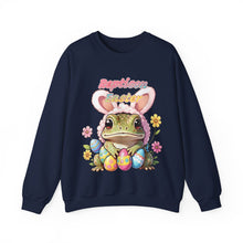 Load image into Gallery viewer, Repticon Unisex Heavy Blend™ Crewneck Sweatshirt w/ Easter Frog
