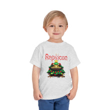 Load image into Gallery viewer, Repticon Toddler Short Sleeve Tee w/ Toad Christmas Tree
