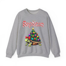 Load image into Gallery viewer, Repticon Unisex Heavy Blend™ Crewneck Sweatshirt w/ Tortoise Christmas Tree
