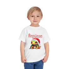 Load image into Gallery viewer, Repticon Toddler Short Sleeve Tee w/ Amphibian Santa
