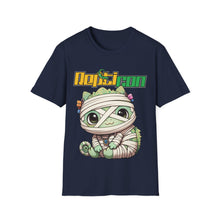 Load image into Gallery viewer, Repticon Unisex Softstyle T-Shirt w/ Chameleon Mummy
