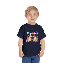 Load image into Gallery viewer, Repticon Toddler Short Sleeve Tee w/ Valentine Tortoises
