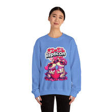 Load image into Gallery viewer, Repticon Unisex Heavy Blend™ Crewneck Sweatshirt w/ Valentine Toads
