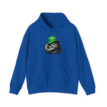 Load image into Gallery viewer, Repticon Men&#39;s Heavy Blend™ Hooded Sweatshirt w/ Black Snake
