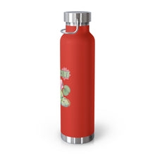Load image into Gallery viewer, Repticon Copper Vacuum Insulated Bottle, 22oz w/ Frogs
