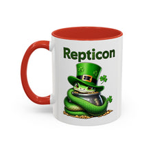 Load image into Gallery viewer, Repticon Accent Coffee Mug /w Snake
