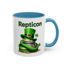 Load image into Gallery viewer, Repticon Accent Coffee Mug /w Snake
