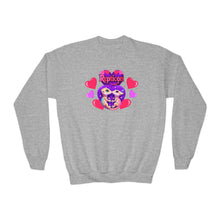 Load image into Gallery viewer, Repticon Youth Crewneck Sweatshirt w/ Valentine Crested Geckos
