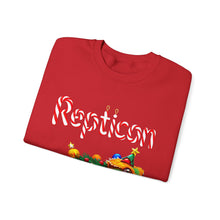 Load image into Gallery viewer, Repticon Unisex Heavy Blend™ Crewneck Sweatshirt w/ Crested Gecko Santa
