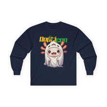 Load image into Gallery viewer, Repticon Unisex Ultra Cotton Long Sleeve Tee w/ Axolotl Ghost
