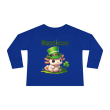 Load image into Gallery viewer, Repticon Toddler Long Sleeve Tee w/ Axolotl
