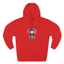 Load image into Gallery viewer, Repticon Men&#39;s Three-Panel Fleece Hoodie w/ Axolotl
