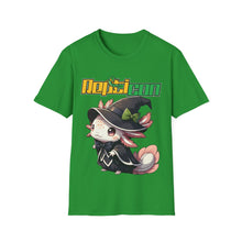 Load image into Gallery viewer, Repticon Unisex Softstyle T-Shirt w/ Axolotl Witch
