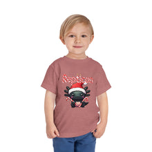 Load image into Gallery viewer, Repticon Toddler Short Sleeve Tee w/ Axolotl Santa
